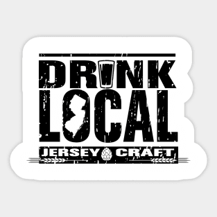 NJ DRINK LOCAL Sticker